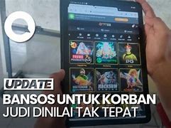 Bansos Buat Korban Judi Slot Online