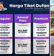 Harga Masuk Dufan Per Orang