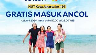 Tiket Masuk Ancol Gratis 2024